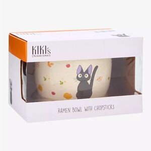 Studio Ghibli‎ Kiki's Delivery Service Jiji Fall Leaves Ramen Bowl BoxLunch